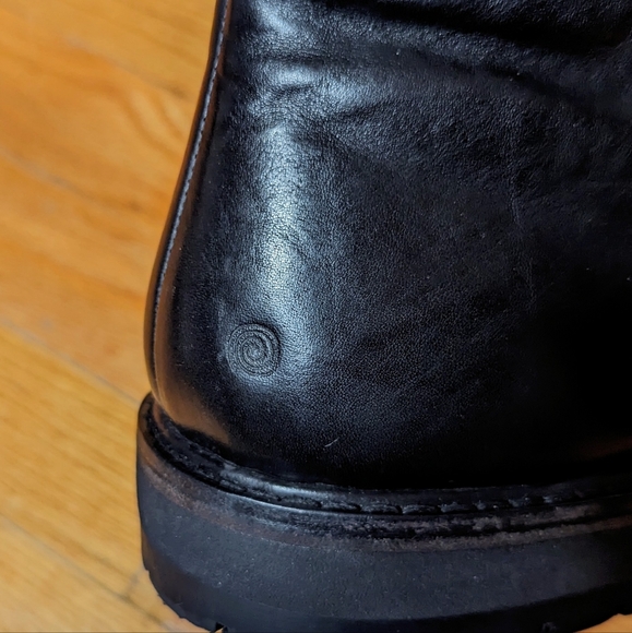 Marsell Men's Black Leather Lace Up Boots Italy 43.5 - Picture 5 of 12